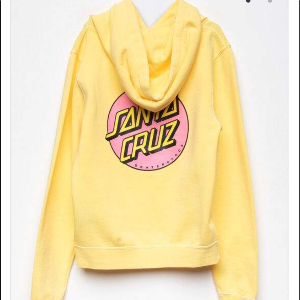brand new santa cruz hoodie